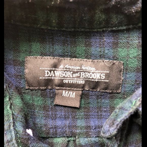 Dawson and Brook flannel long sleeve button down - Picture 2 of 3